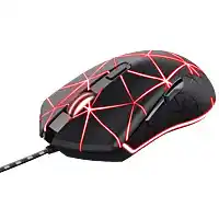 Bol.com Trust GXT 133 Locx - Bedrade Gaming Muis - Verlichting - 3200 dpi - Zwart aanbieding
