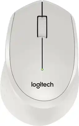 Bol.com Logitech M330 Silent Plus - Draadloze Muis - Wit aanbieding