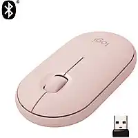 Bol.com Logitech Pebble M350 - Draadloze Muis - Bluetooth - Roze aanbieding