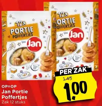 Vomar Voordeelmarkt Jan Portie Poffertjes aanbieding