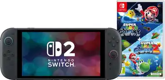 Coolblue Nintendo Switch 2 + Super Mario Galaxy 1+2 aanbieding