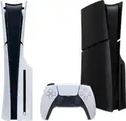 Coolblue PlayStation 5 Slim Disc Edition + Covers Zwart aanbieding