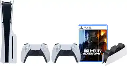 Coolblue PlayStation 5 Slim Disc Edition + Black Ops 7 + Extra Controller Wit + Oplaadstation aanbieding