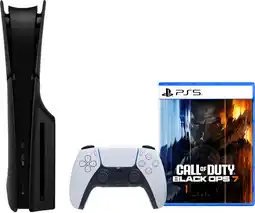 Coolblue PlayStation 5 Slim Disc Edition + Call of Duty: Black Ops 7 + Covers Zwart aanbieding
