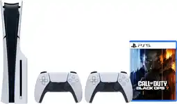 Coolblue PlayStation 5 Slim Disc Edition + Call of Duty: Black Ops 7 + Extra Controller Wit aanbieding