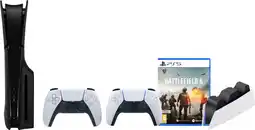 Coolblue PS5 Slim Disc Edition + Battlefield 6 + Covers Zwart + Extra Controller Wit + Oplaadstation aanbieding