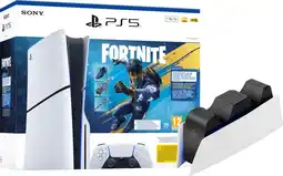 Coolblue PlayStation 5 Slim Disc Edition Fortnite bundel + Oplaadstation aanbieding