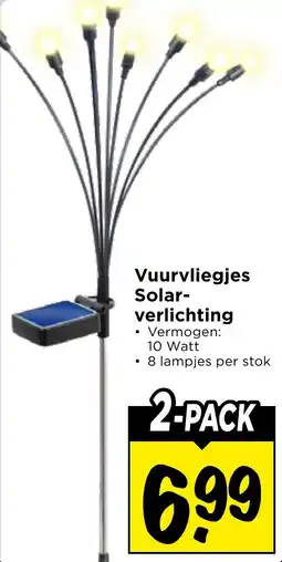 Vomar Voordeelmarkt Vuurvliegjes Solar Verlichting aanbieding