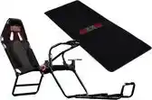 Bol.com Next Level Racing - GT Lite Race Stoel + Floor Mat - Zwart aanbieding
