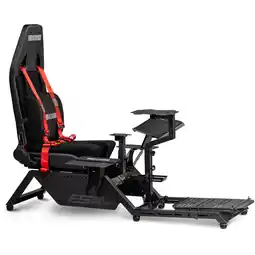 Bol.com Next Level Racing - Flight Simulator Cockpit - Voor o.a. Thrustmaster/Logitech/Fanatech/ - Zwart aanbieding