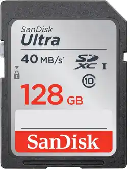 Bol.com Sandisk Ultra SD kaart 128 GB aanbieding