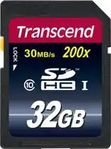 Bol.com Transcend Premium SD kaart 32GB - Class 10 aanbieding