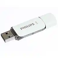 Bol.com Philips USB stick 2.0 32GB - Snow - Grijs - 2 stuks - FM32FD70D aanbieding