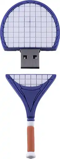 Bol.com Ulticool USB-stick Tennis Racket - 16 GB - Sport - Blauw aanbieding
