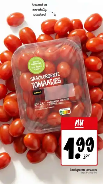 Jumbo Snackgroente tomaatjes aanbieding