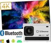 Bol.com 123Beamer A6 - Projector - 4K ondersteuning - Android 11.0 - Ingebouwde speaker aanbieding