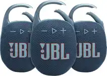 Coolblue JBL Clip 5 Blauw 3-pack aanbieding