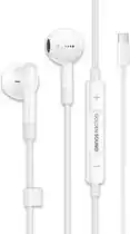 Bol.com Golden Sound bedrade oordopjes - Oordopjes met draad en microfoon - USB-C aansluiting aanbieding