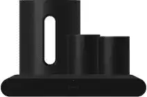 Coolblue Sonos Ray Zwart + 2x Era 100 + Sub Mini Zwart aanbieding