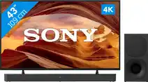 Coolblue Sony KD-43X75WL (2023) + Soundbar aanbieding