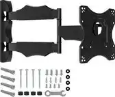 Bol.com Nanook draaibare TV-beugel - 19-43 Inch - Max. 35 kg - Kantelbaar - VESA 100x100 t/m 200x200 aanbieding