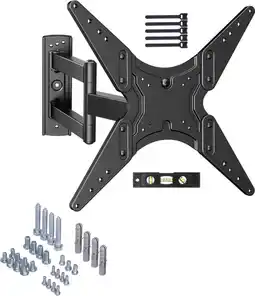 Bol.com Zwenkbare TV beugel - VESA 75/100/200/300/400 - Max. gewicht: 35 kg - 23 t/m 55 inch - Allteq aanbieding