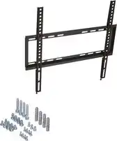 Bol.com Platte TV beugel - VESA 200/300/200/400 - Max. gewicht: 35kg - 32 t/m 55 inch - Allteq aanbieding