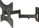 Bol.com MyWall TV muurbeugel voor 23-42 inch schermen - Full Motion - Tot 25kg - Zwart aanbieding