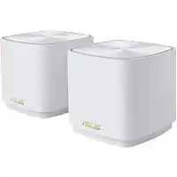 Bol.com ASUS ZenWiFi AX Mini XD4 - AiMesh - Mesh Wifi - Wit - 2-pack aanbieding