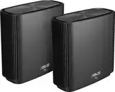 Bol.com ASUS ZenWifi CT8 - Draadloze Router - AiMesh - Mesh Wifi - AC - Zwart - 2-pack aanbieding