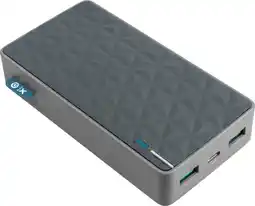 Bol.com Xtorm - 20W Powerbank voor iPhone 12 – 20.000 mAh – grijs/blauw aanbieding
