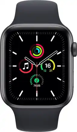 Bol.com Apple Watch SE 2021 - Smartwatch dames en heren - 40mm - Spacegrijs aanbieding