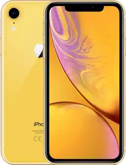 Bol.com Apple iPhone XR - 128GB - Geel aanbieding