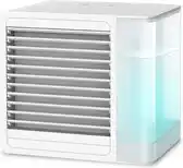 Bol.com FlinQ Aircooler - Luchtkoeler - tafelventilator - Airco - 800ml Waterreservoir - LED-verlichting aanbieding