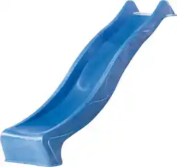 Bol.com KBT HDPE glijbaan met golf - 'Rex' - 2.40m/1.20m - blauw aanbieding