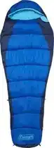 Bol.com Coleman Fision 100 Mummy Slaapzak - 208 x 81 cm - Blauw aanbieding