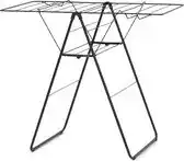 Bol.com Brabantia HangOn Droogrek 15m - Inklapbaar Wasrek - Matt Black aanbieding
