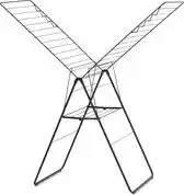 Bol.com Brabantia HangOn Droogrek 25m - Inklapbaar Wasrek - Matt Black aanbieding