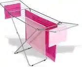 Bol.com Tomado - Droogrek Vulcano - 18 meter drooglengte - Inklapbaar - Zilvergrijs aanbieding