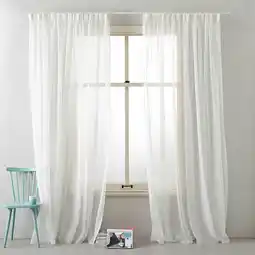 Wehkamp NOUS Living vitrage gordijn kant en klaar Turijn (per stuk) (450 x 315 cm) aanbieding