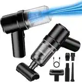 Bol.com MATTI - Auto Stofzuiger - Handstofzuiger - Mini Stofzuiger - Stofzuiger Auto - Incl. Blaasfunctie aanbieding