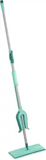 Bol.com Leifheit Picobello vloerwisser M Micro Duo met telescoopsteel - 33 cm wisbreedte - turqouise - grijs aanbieding