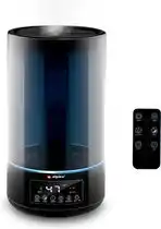 Bol.com alpina Luchtbevochtiger 4.3L - Humidifier - Aroma Diffuser met Timer - Afstandsbediening - Zwart aanbieding