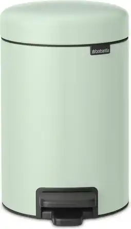 Bol.com Brabantia NewIcon Prullenbak - 3 liter - Badkamer - Jade Green aanbieding