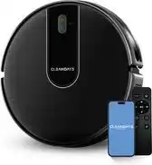 Bol.com CleanDays D3-300MAX Robotstofzuiger + Dweil | 4000Pa | Voor harde vloeren | 120 min | Laadstation aanbieding