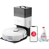 Bol.com Roborock Q8 Max+ - Robotstofzuigers - Wit - DuoRoller - Obstakel vermijden met Oplaad/afvalstation aanbieding