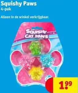 Kruidvat Squishy Paws aanbieding