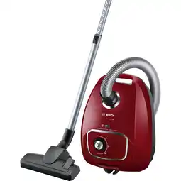Bol.com Bosch BGLS4X201 Serie 4 - Stofzuiger met zak - Rood aanbieding