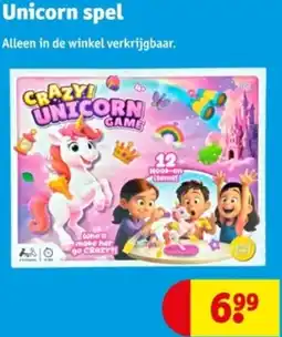Kruidvat Unicorn spel aanbieding