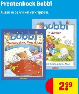 Kruidvat Prentenboek Bobbi aanbieding
